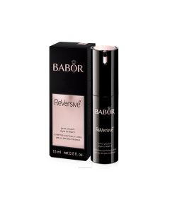 Für eine verfeinerte und verjüngt wirkende Augenpartie empfeheln wir die regelmäßige Anwendung der ReVersive EyeCream von BABOR.