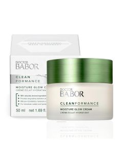 Moisture and Glow Cream aus der veganen Pflegelinie BABOR Cleanformance