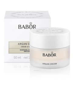 Reichhaltige Argan-Pflegecreme für geschmeidig glatte Haut. Nachfolgeprodukt der BABOR Argan Nourishing Cream.