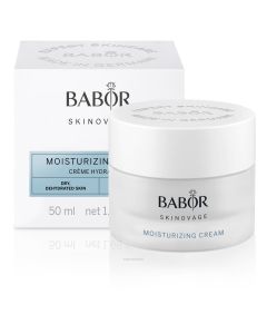 Die BABOR Moisturizing Cream wirkt feuchtigkeitsspendend und lipidausgleichend für eine perfekte Hautbalance. Stabilisiert den hauteigenen Lipidmantel für eine rosig zarte Haut. Perfekt als Feuchtigkeits und Tagescreme für die trockene Haut geeigent.
