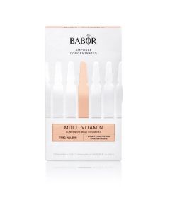 BABOR Multi Vitamin Ampullen/Fluid für eine optimal versorgte, entspannte und geschmeidig weiche Haut.