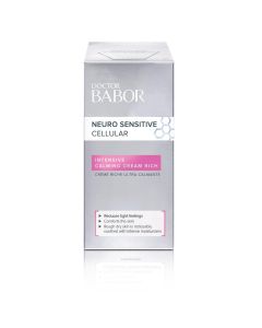 Besonders reichhaltige Intensivpflegecreme für die irritierte, sehr trockene Haut. Zur sofortigen und nachhaltigen Beruhigung. Neuro Sensitive Intensive Calming Cream Rich.