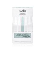 BABOR Algae Vitalizer Ampullen spenden intensiv Feuchtigkeit und vitalisieren die Hautfunktionen. Gut geeignet für feuchtigkeitsarme, müde und unreine Haut.