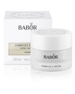 Aus der Serie BABOR Skinovage Classic: Der Complex C Vitamincocktail für Ihre Haut. Reichhaltige Konsistenz, gut als 24h Creme oder als Nachtcreme geeignet.