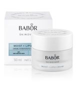 DIe Moist and Lipid Cream von BABOR schützt vor Feuchtigkeitsverlust, versorgt die Haut intensiv mit Lipiden und Feuchtigkeit und pflegt sie intensiv.