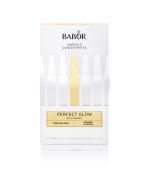 BABOR Perfect Glow Ampullen für Ausstrahlung und Feuchtigkeit. Gut geeignet bei müder, fahler und erschöpfter Haut.