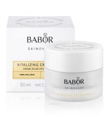 Die Cream Rich aus der Serie Skinovage Vitalizing ist eine reichhaltige Creme, die gut als Nachtcreme für reife Haut geeignet ist.