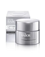Gut als Nachtcreme für reife Haut geeignete BABOR Collagen Booster Cream rich. Strafft und glättet die reife Haut für ein jugendlich frisches Hautgefühl. Gut auch für trockene und lipidarme Haut geeignete Gesichtscreme.